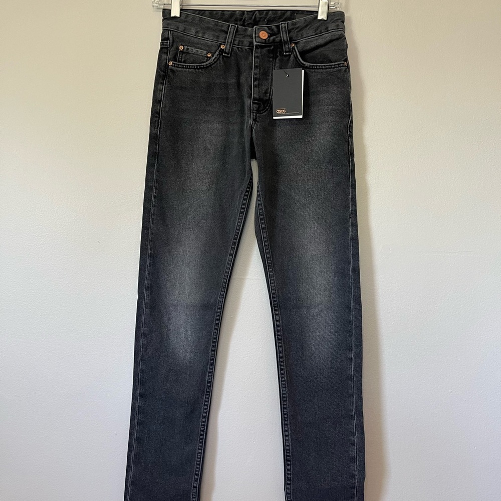 ASOS Women's Skinny Jeans in Washed Black